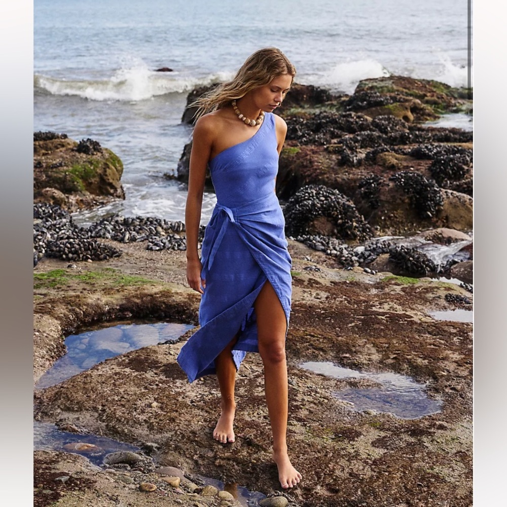 Free People at leisure Dress - light green